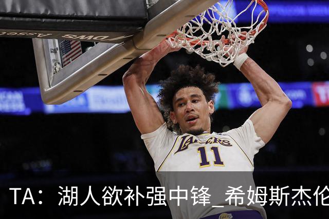 TA：湖人欲补强中锋 希姆斯/杰伦·史密斯等人或是理想人选
